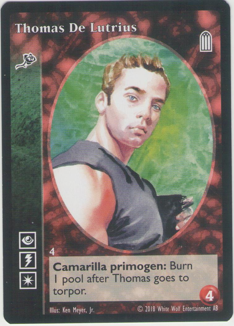 Thomas De Lutrius [KoT Reprint 2 set] - VTES CCG