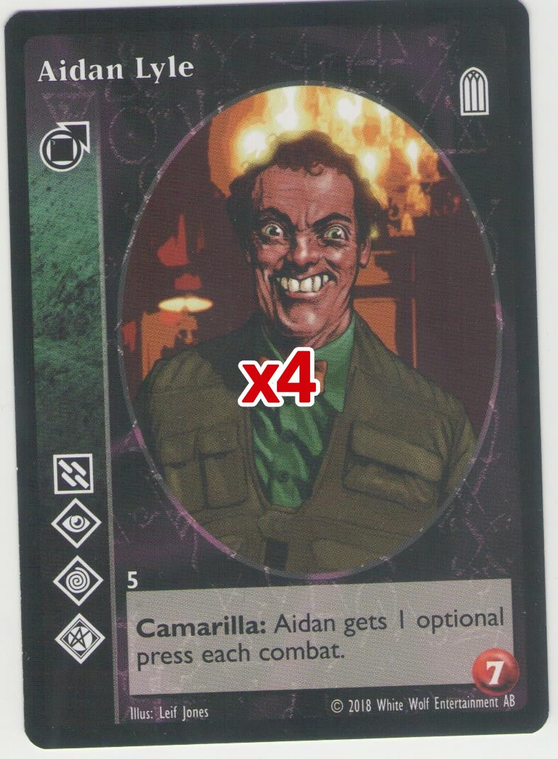Aidan Lyle [KoT Reprint 2 set] - VTES CCG