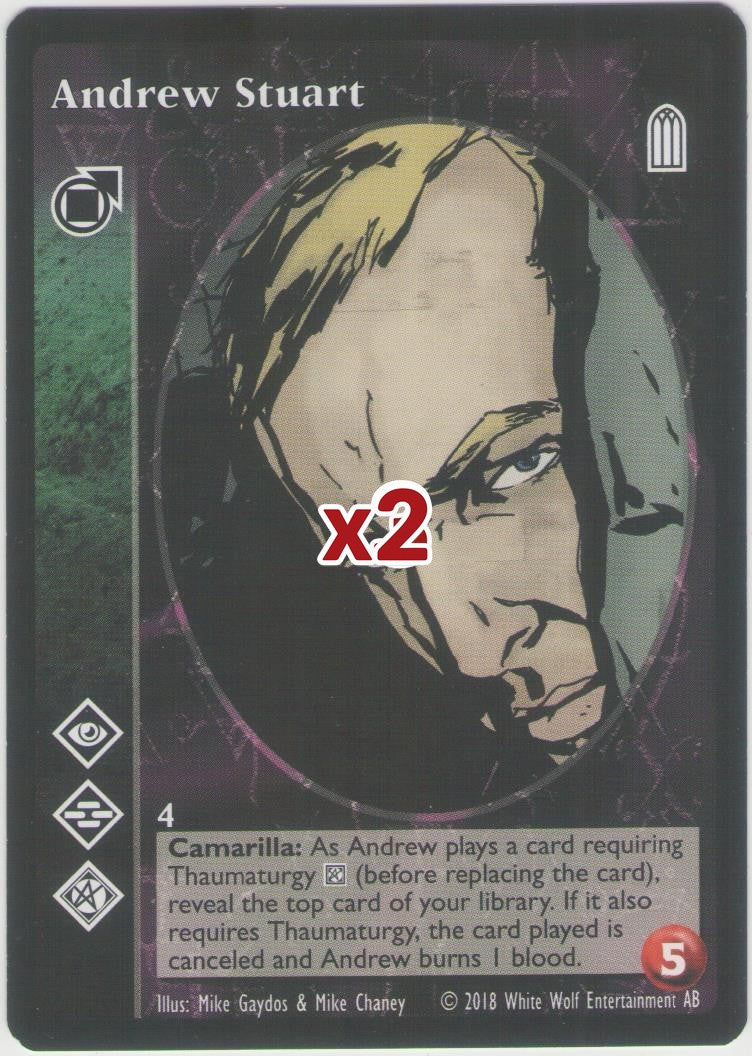 Andrew Stuart [KoT Reprint 2 set] - VTES CCG