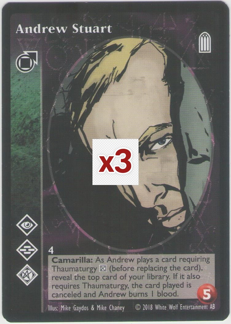 Andrew Stuart [KoT Reprint 2 set] - VTES CCG
