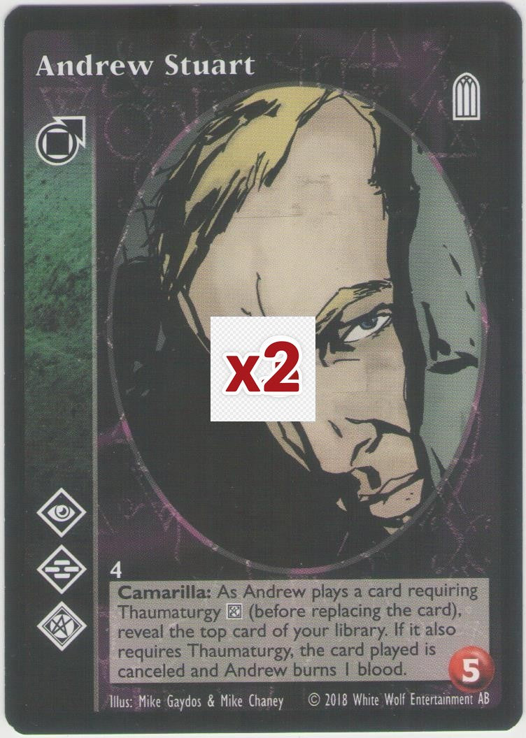 Andrew Stuart [KoT Reprint 2 set] - VTES CCG