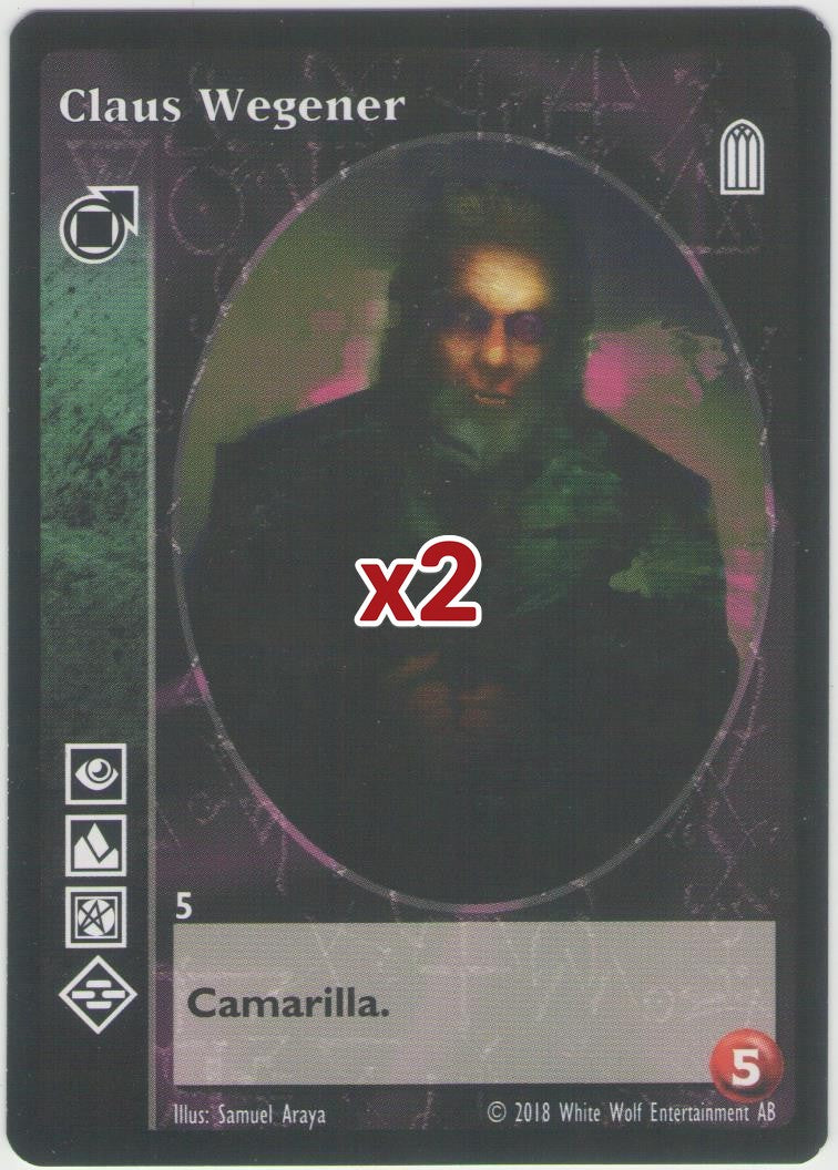 Claus Wegener [KoT Reprint 2 set] - VTES CCG