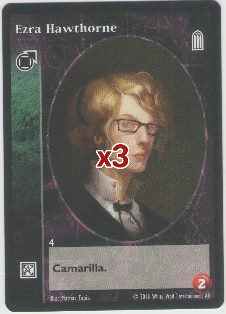 Ezra Hawthorne [KoT Reprint 2 set] - VTES CCG