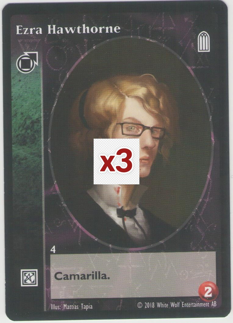 Ezra Hawthorne [KoT Reprint 2 set] - VTES CCG