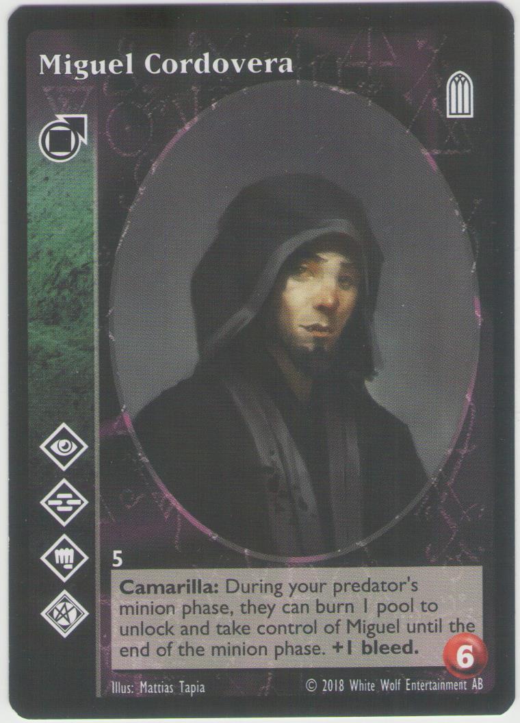 Miguel Cordovera [KoT Reprint 2 set] - VTES CCG
