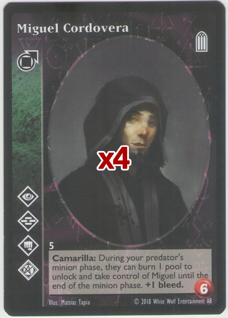 Miguel Cordovera [KoT Reprint 2 set] - VTES CCG