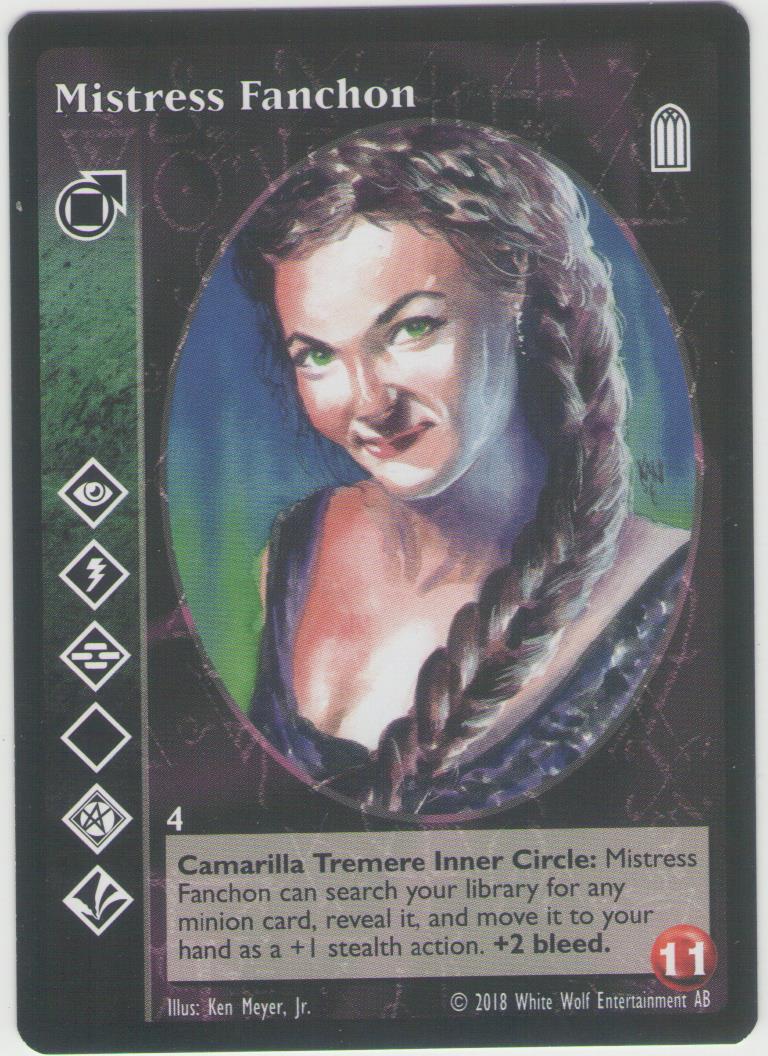 Mistress Fanchon [KoT Reprint 2 set] - VTES CCG