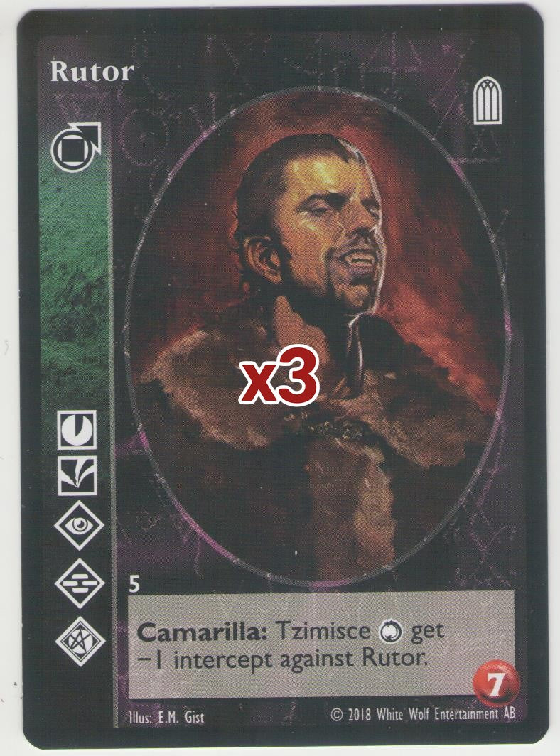 Rutor [KoT Reprint 2 set] - VTES CCG