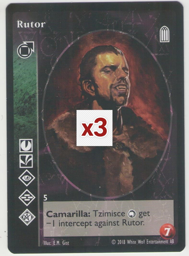 Rutor [KoT Reprint 2 set] - VTES CCG
