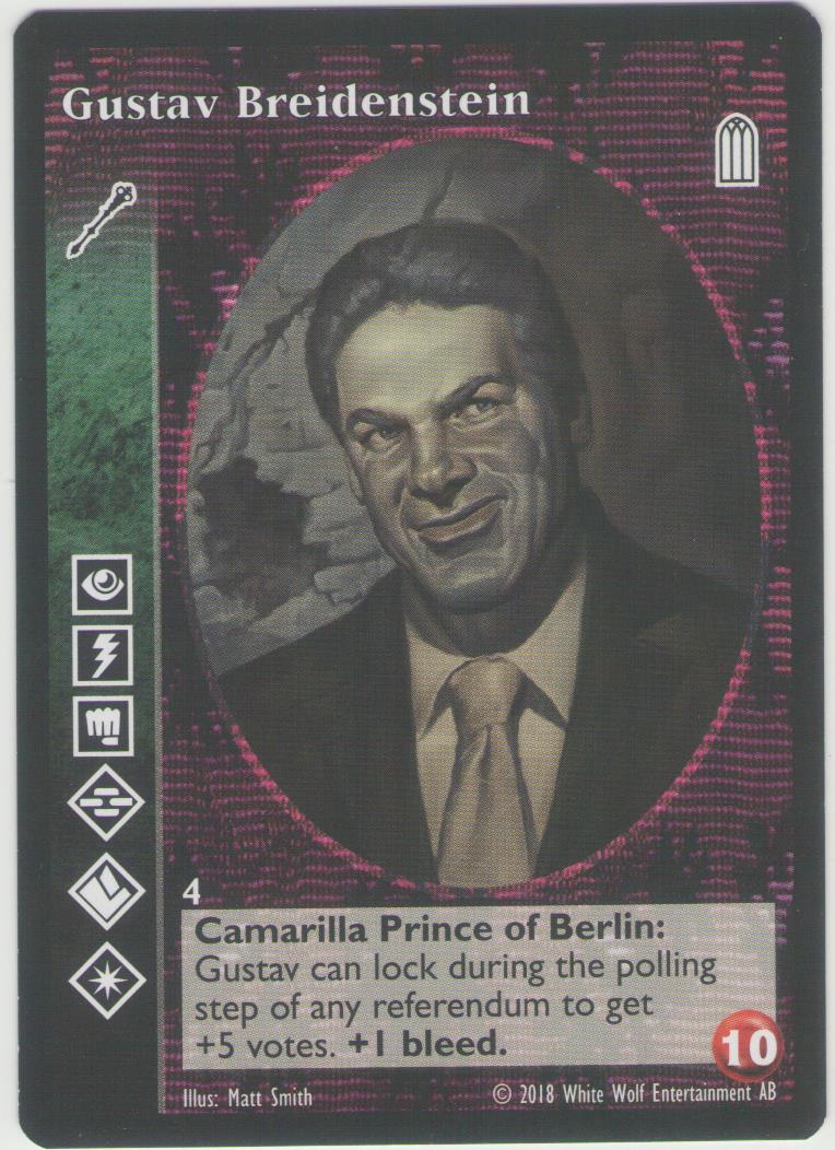 Gustav Breidenstein [KoT Reprint 2 set] - VTES CCG