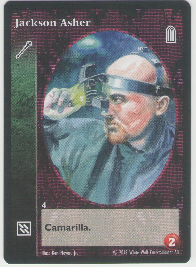 Jackson Asher [KoT Reprint 2 set] - VTES CCG