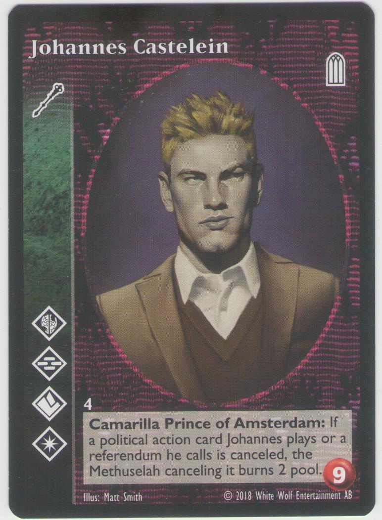 Johannes Castelein [KoT Reprint 2 set] - VTES CCG
