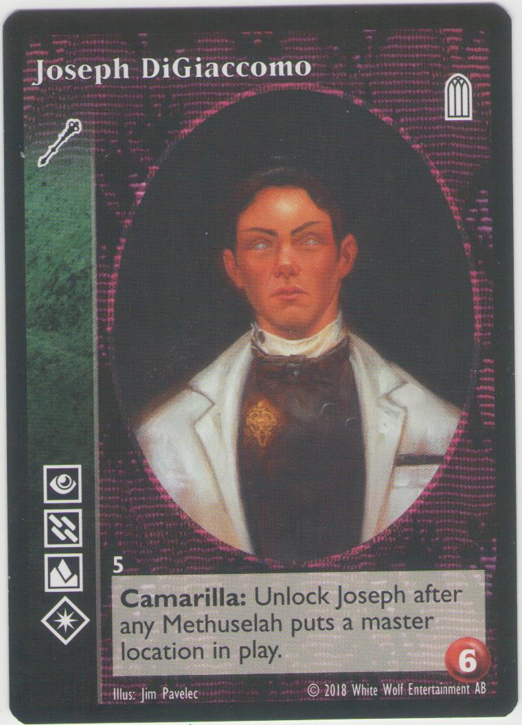 Joseph DiGiaccomo [KoT Reprint 2 set] - VTES CCG