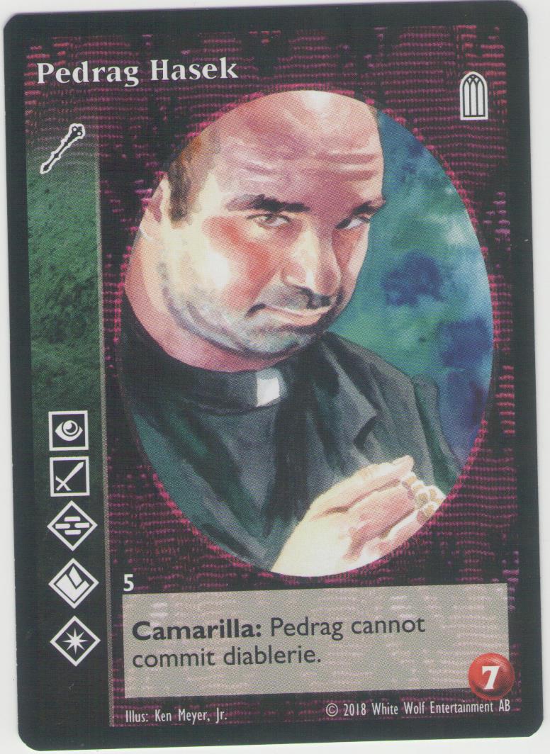 Pedrag Hasek [KoT Reprint 2 set] - VTES CCG