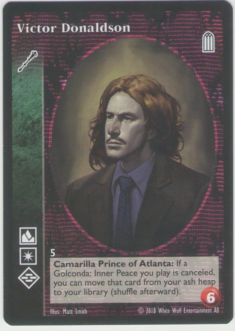 Victor Donaldson [KoT Reprint 2 set] - VTES CCG