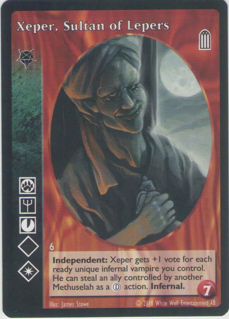 Xeper, Sultan of Lepers [HttB Reprint 1 set] - VTES CCG