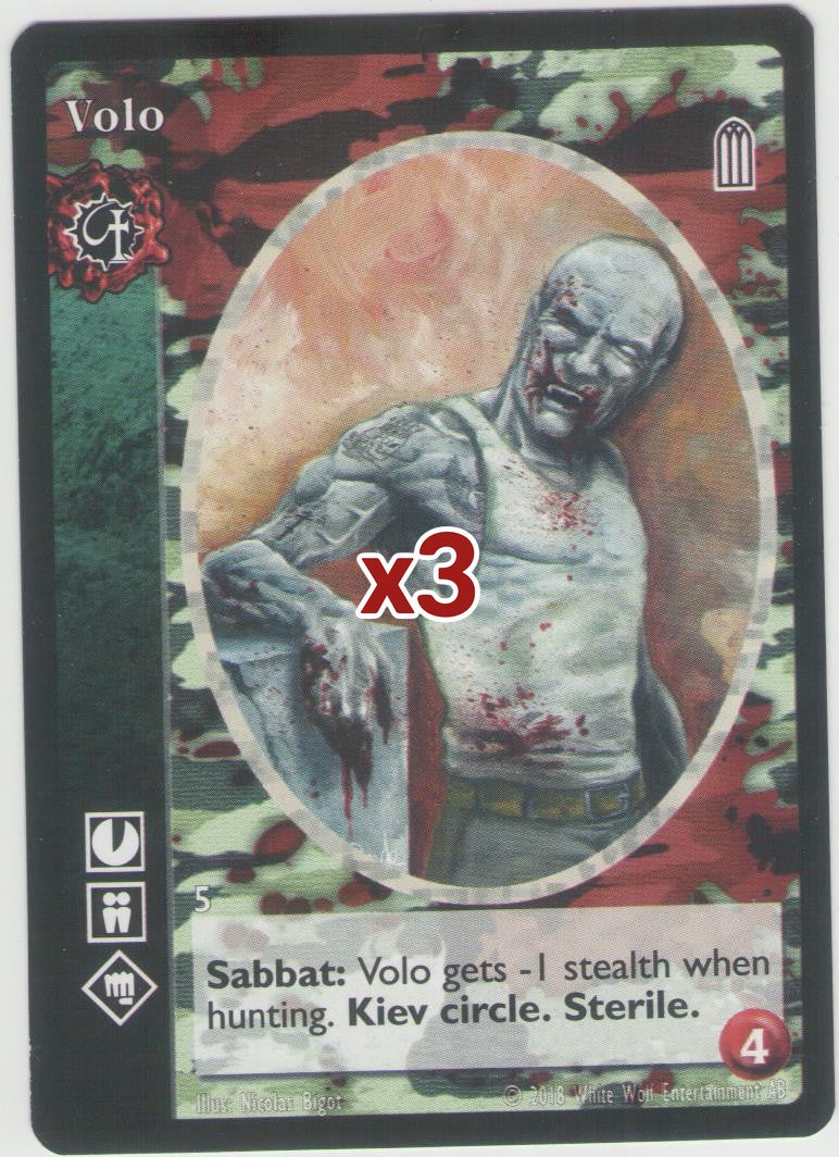 Volo [HttB Reprint 1 set] - VTES CCG