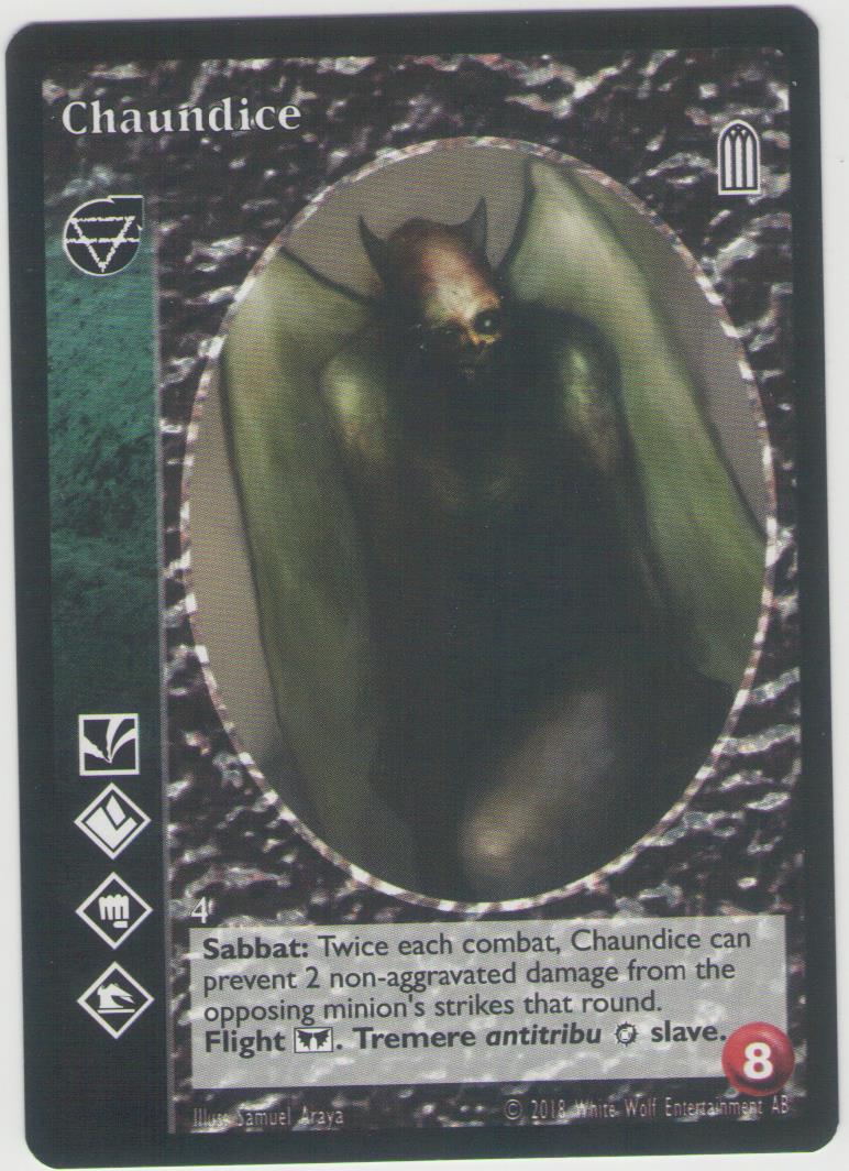Chaundice [HttB Reprint 1 set] - VTES CCG