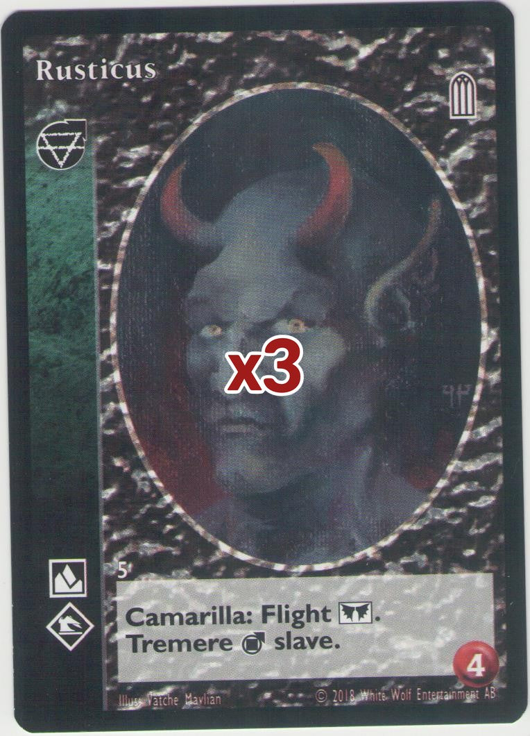 Rusticus [HttB Reprint 1 set] - VTES CCG