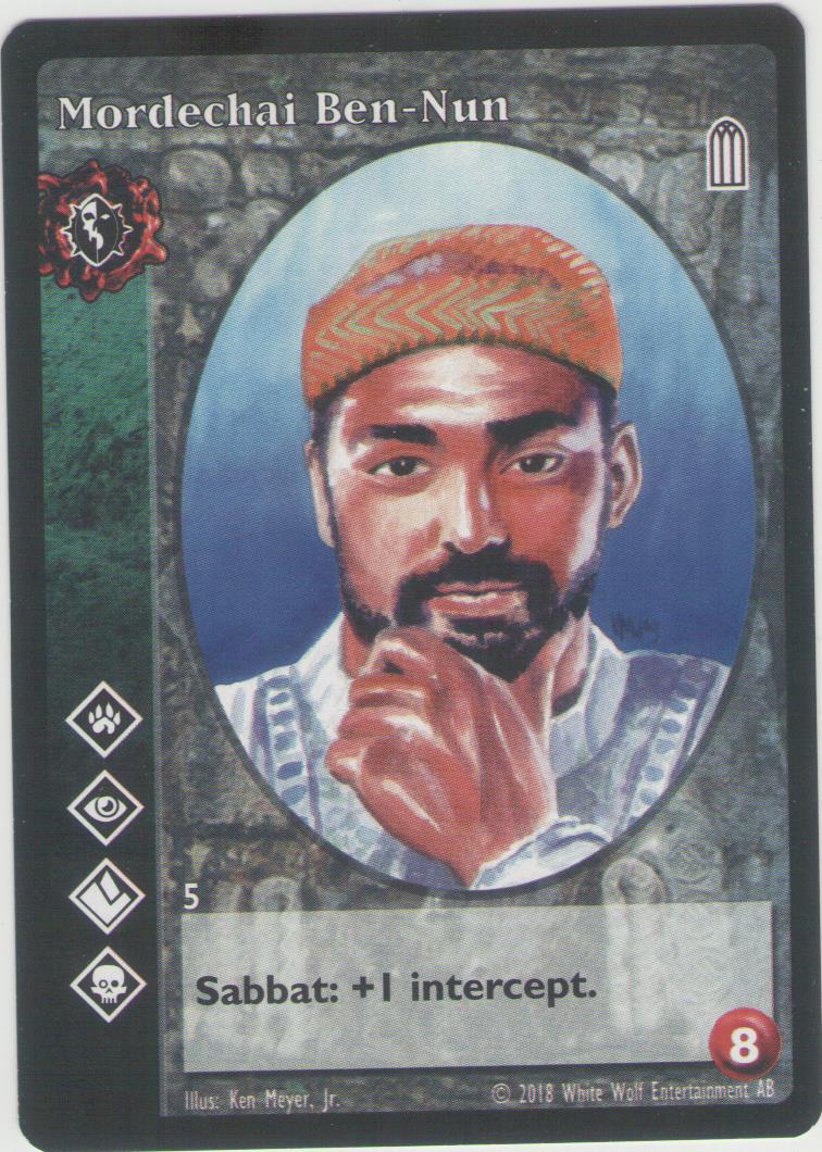 Mordechai Ben-Nun [HttB Reprint 1 set] - VTES CCG
