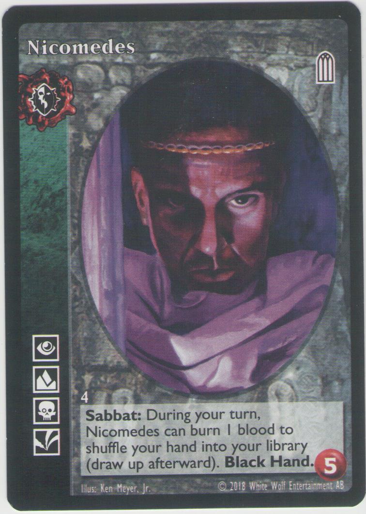 Nicomedes [HttB Reprint 1 set] - VTES CCG