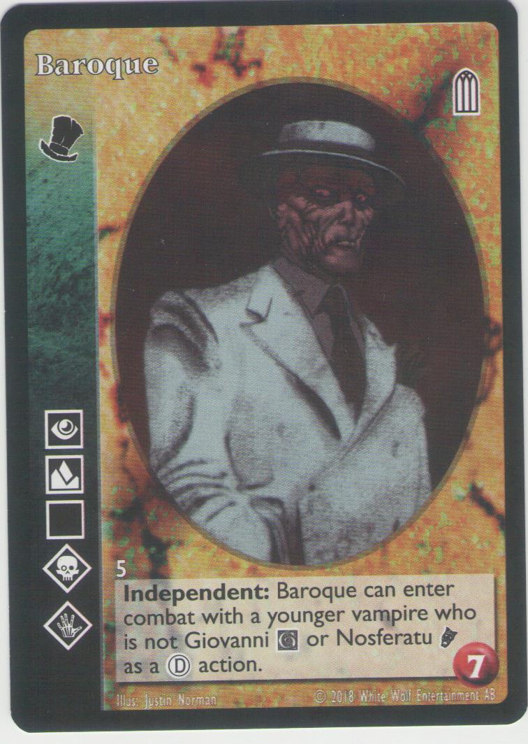 Baroque [HttB Reprint 1 set] - VTES CCG