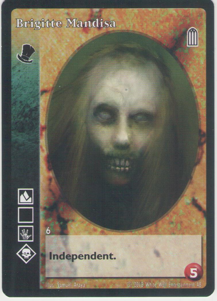 Brigitte Mandisa [HttB Reprint 1 set] - VTES CCG