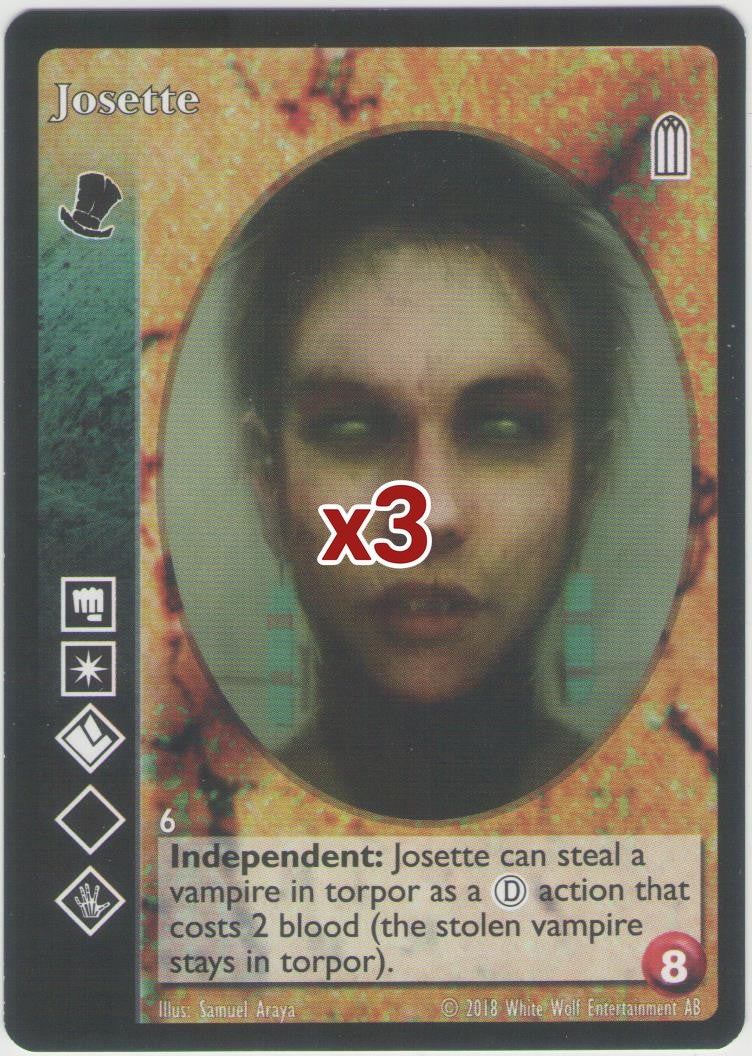 Josette [HttB Reprint 1 set] - VTES CCG