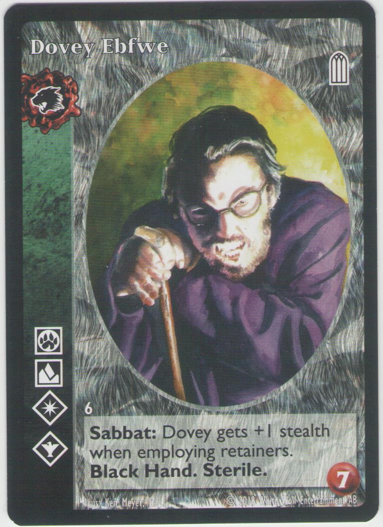 Dovey Ebfwe [HttB Reprint 2 set] - VTES CCG
