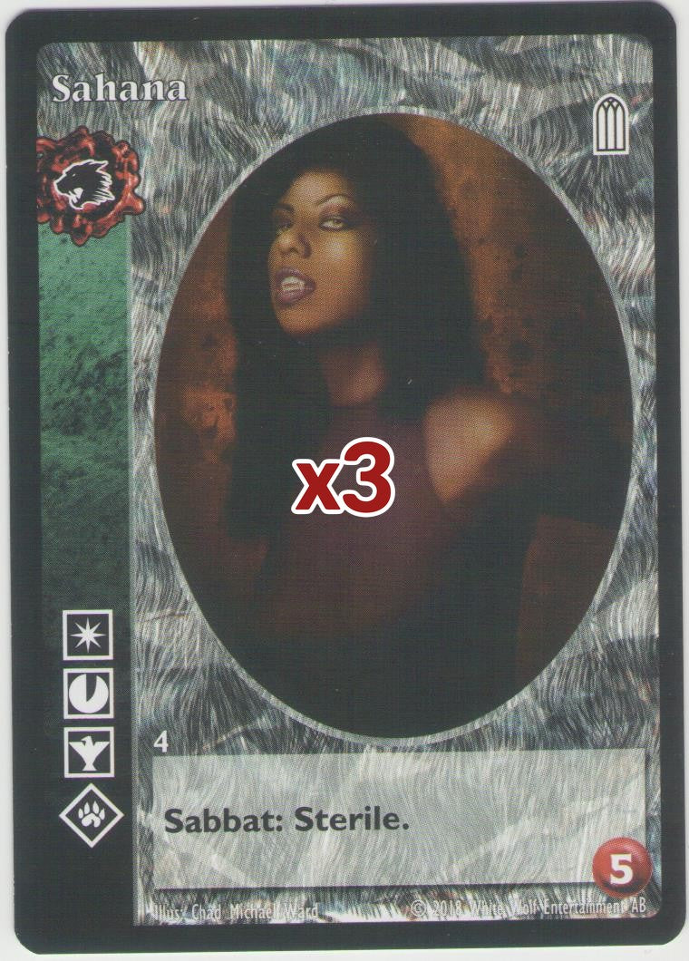 Sahana [HttB Reprint 2 set] - VTES CCG