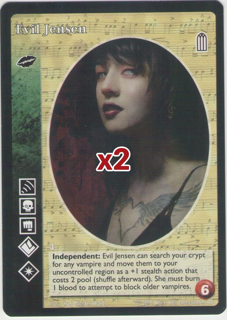 Evil Jensen [HttB Reprint 2 set] - VTES CCG