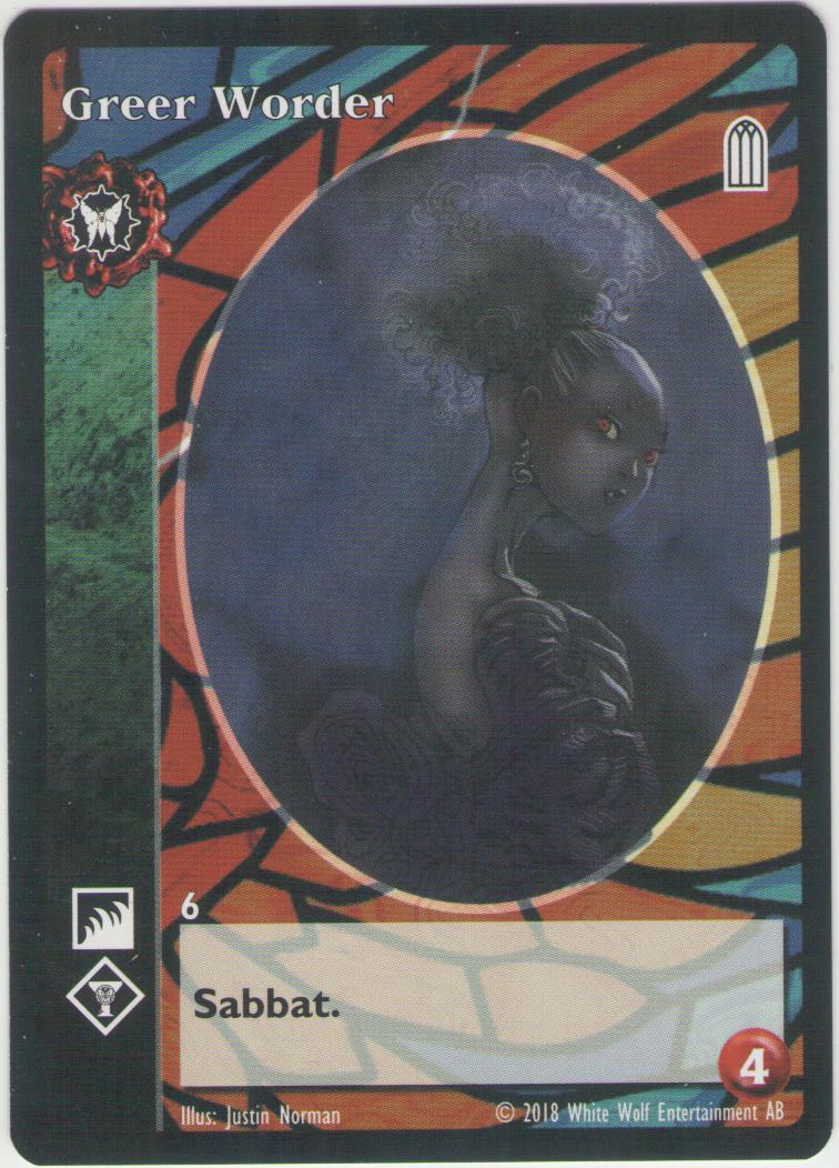 Greer Worder [HttB Reprint 2 set] - VTES CCG