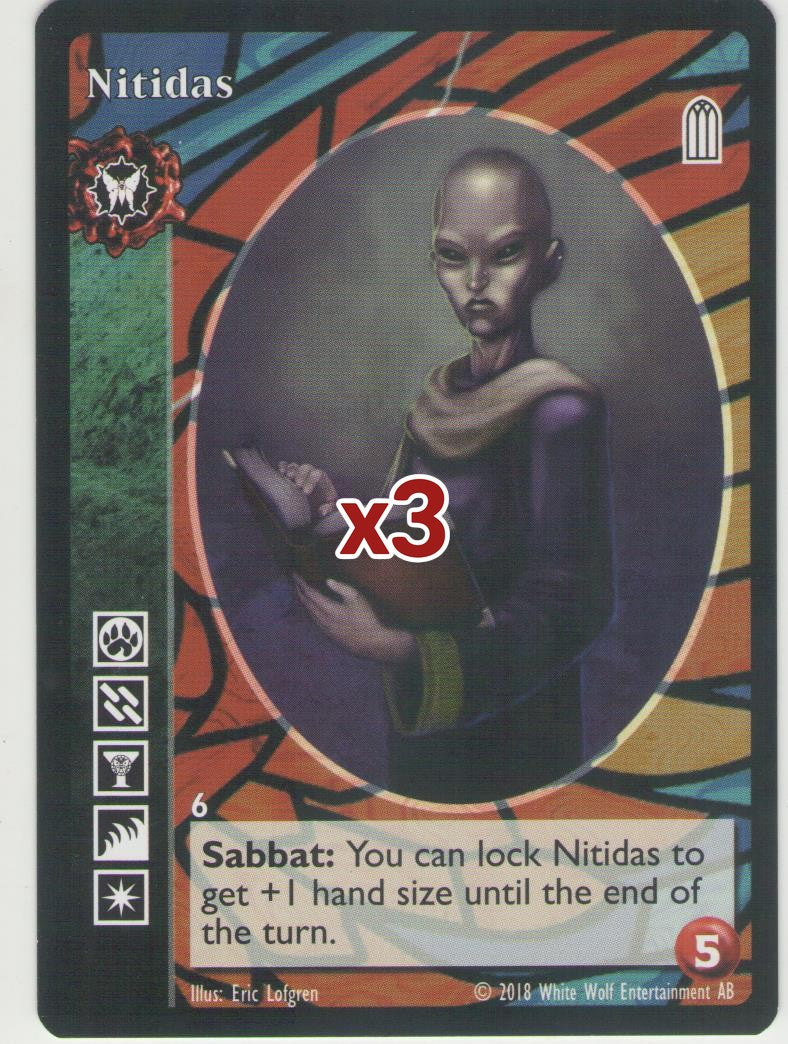 Nitidas [HttB Reprint 2 set] - VTES CCG