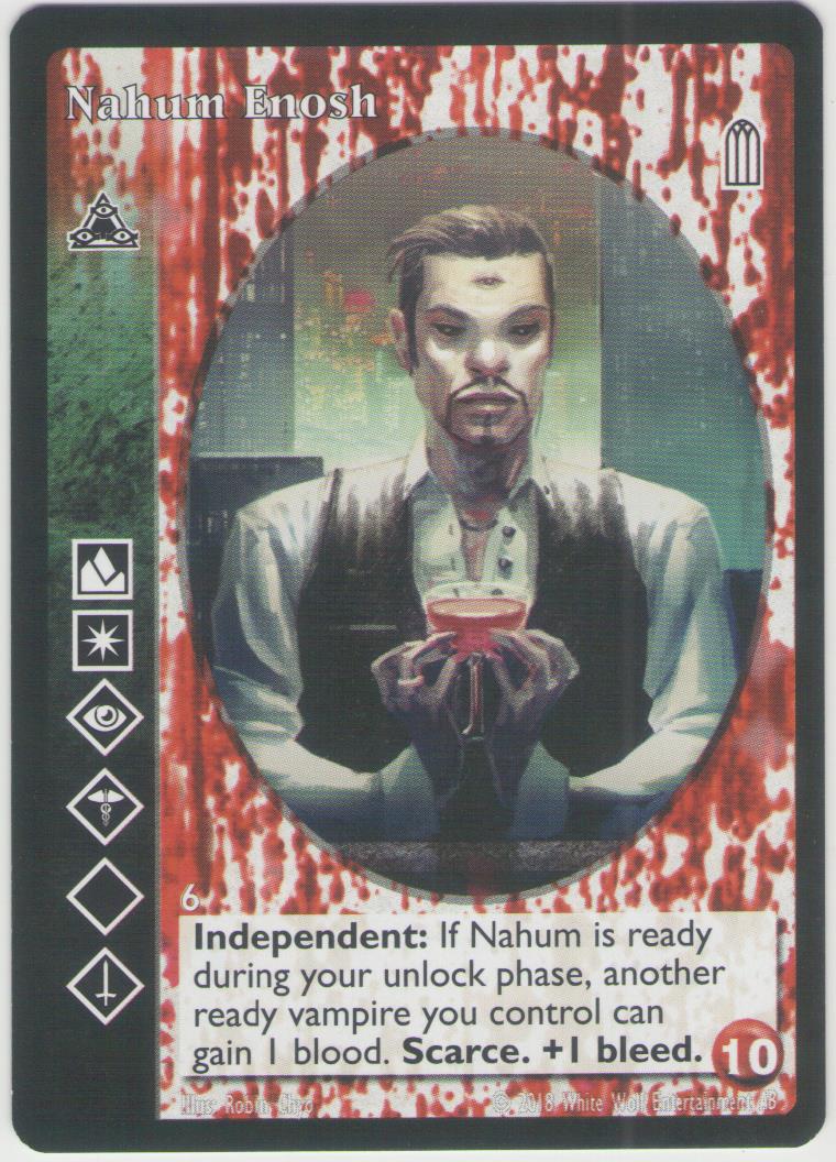 Nahum Enosh [HttB Reprint 2 set] - VTES CCG