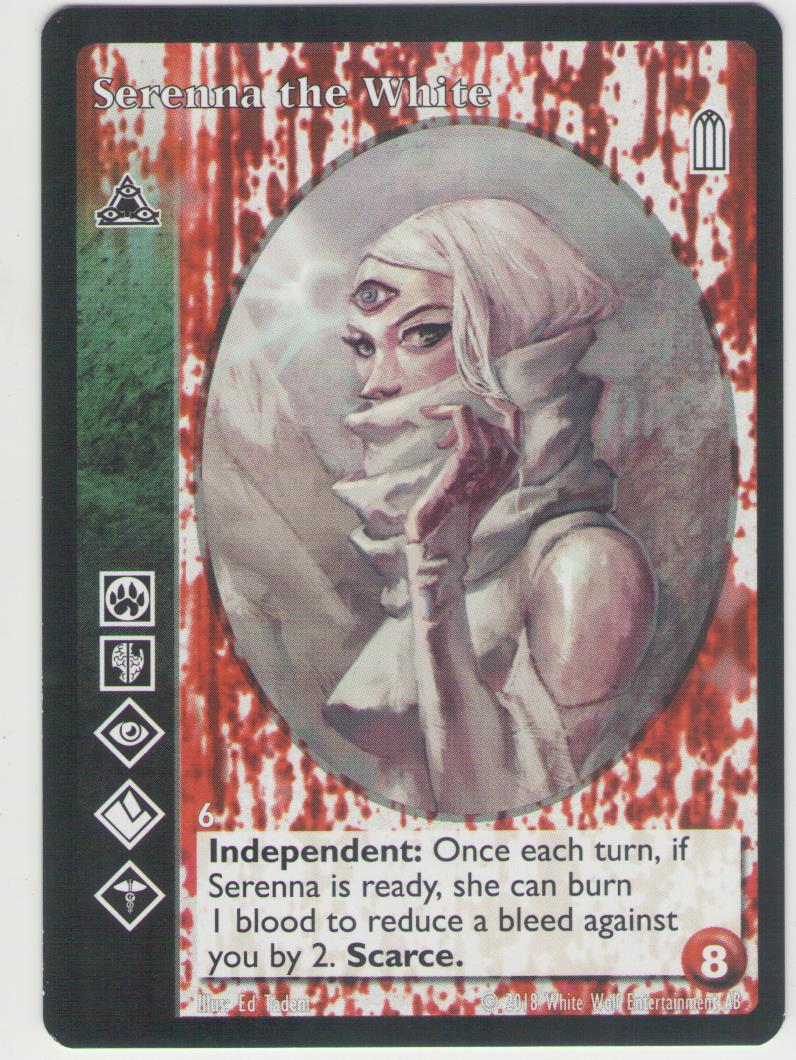 Serenna the White [HttB Reprint 2 set] - VTES CCG