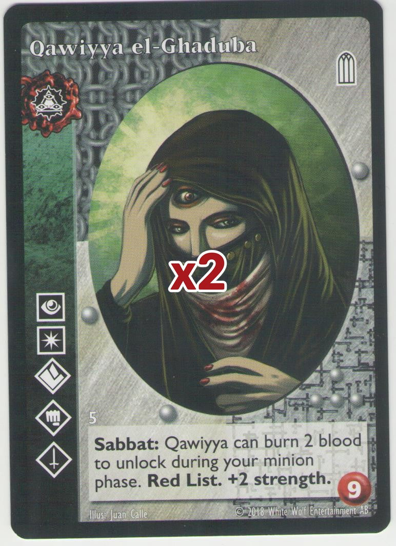 Qawiyya el-Ghaduba [HttB Reprint 2 set] - VTES CCG