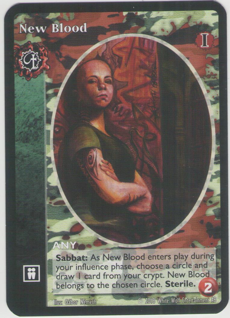 New Blood [Anthology Reprint 1 set] - VTES CCG