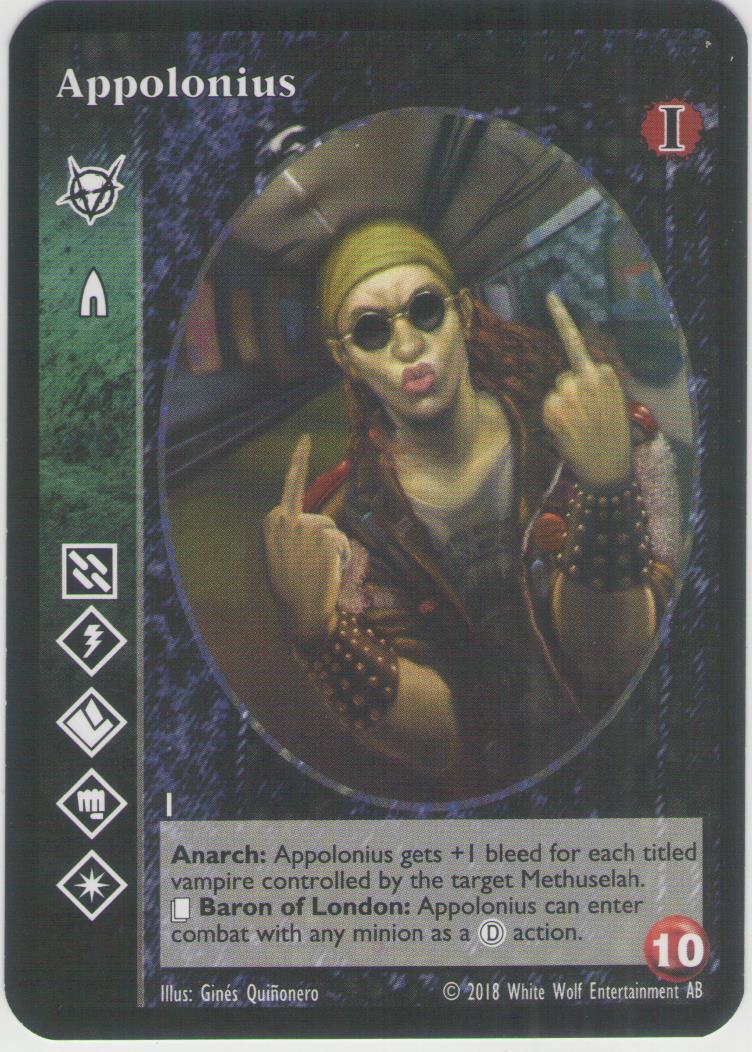 Appolonius [Anthology Reprint 1 set] - VTES CCG