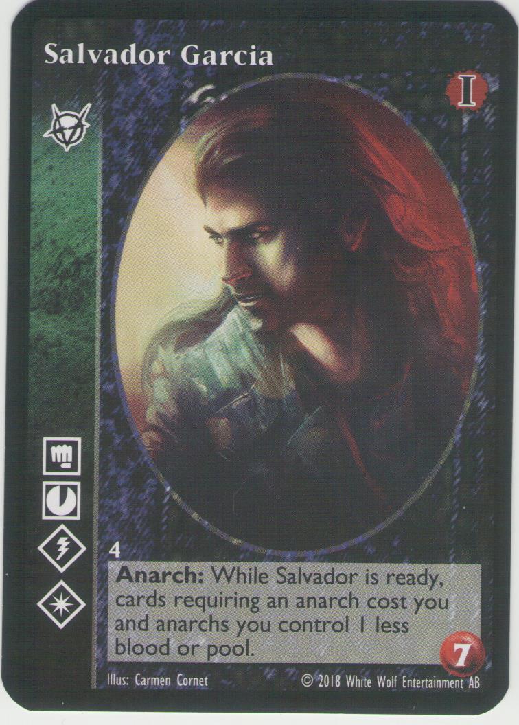 Salvador Garcia [Anthology Reprint 1 set] - VTES CCG