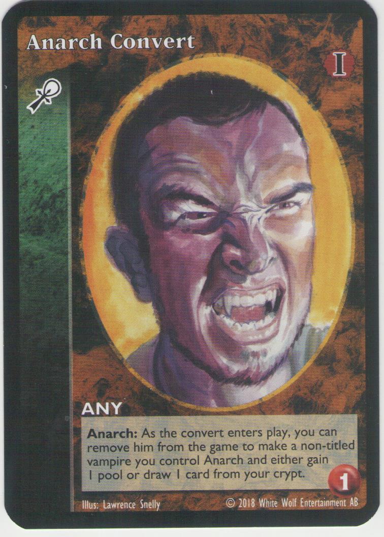 Anarch Convert [Anthology Reprint 1 set] - VTES CCG