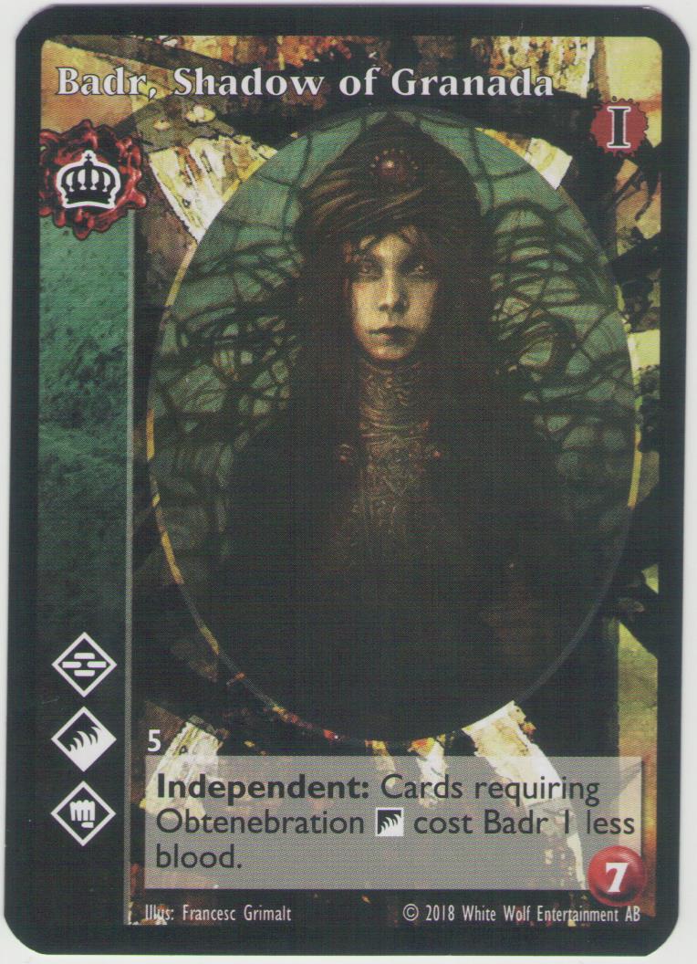 Badr, Shadow of Granada [Anthology Reprint 1 set] - VTES CCG
