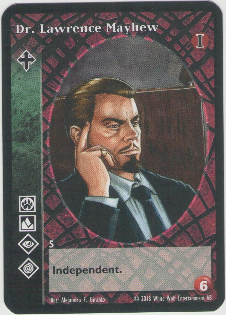 Dr. Lawrence Mayhew [Anthology Reprint 1 set] - VTES CCG