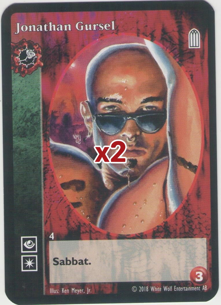 Jonathan Gursel [SP set] - VTES CCG