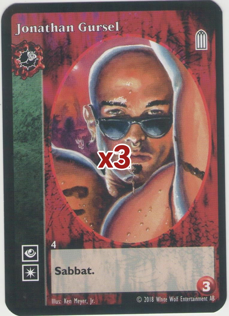 Jonathan Gursel [SP set] - VTES CCG