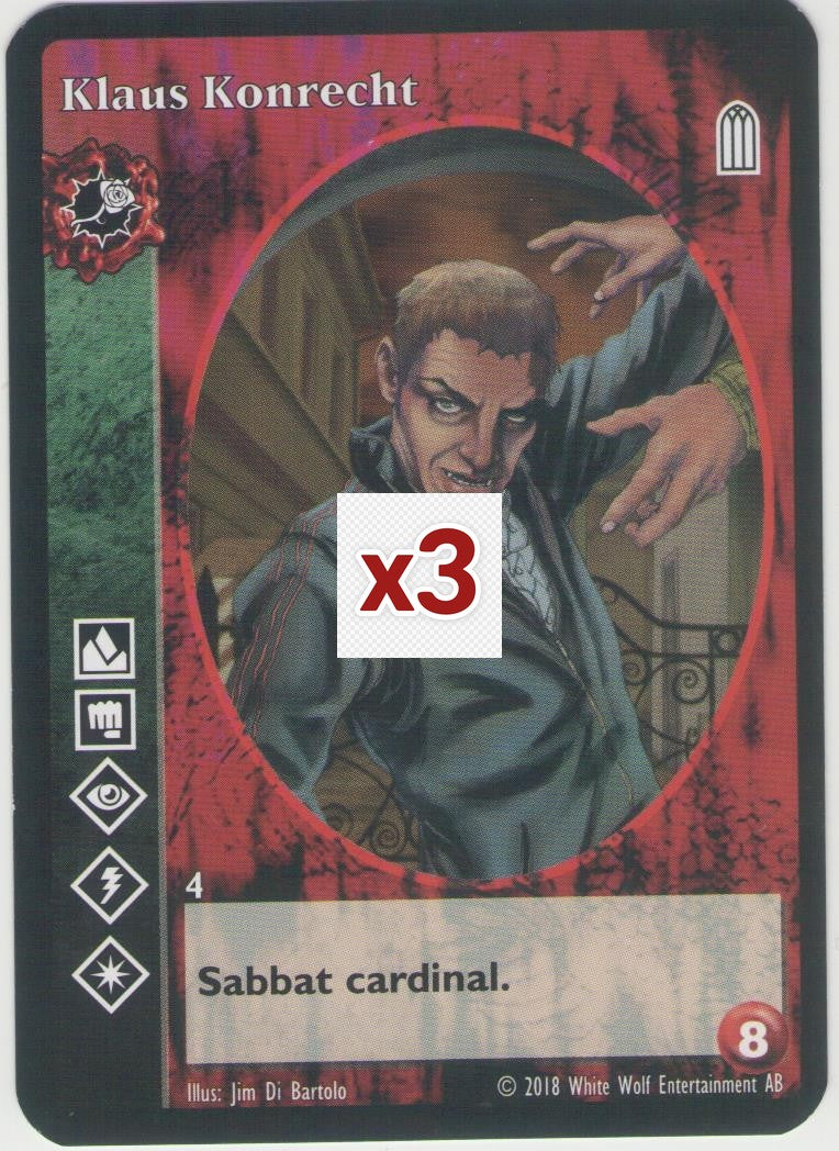Klaus Konrecht [SP set] - VTES CCG