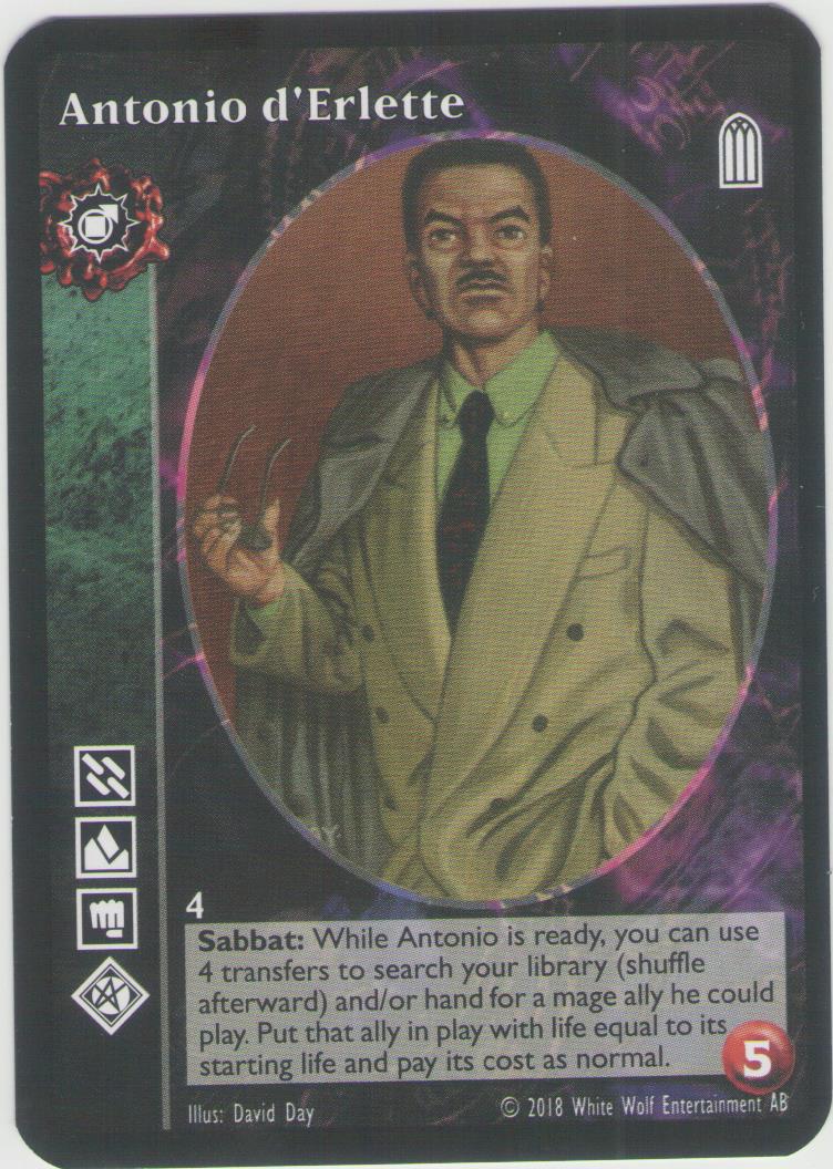 Antonio d'Erlette [SP set] - VTES CCG