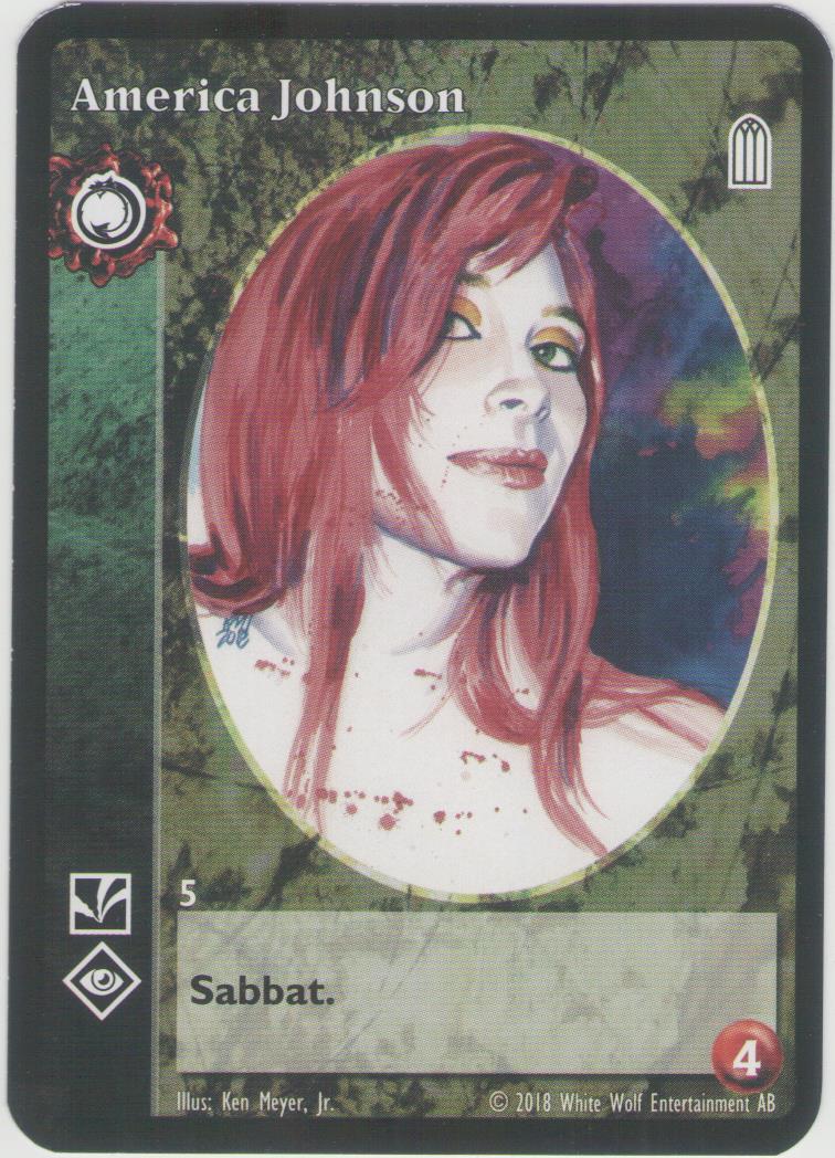 America Johnson [SP set] - VTES CCG