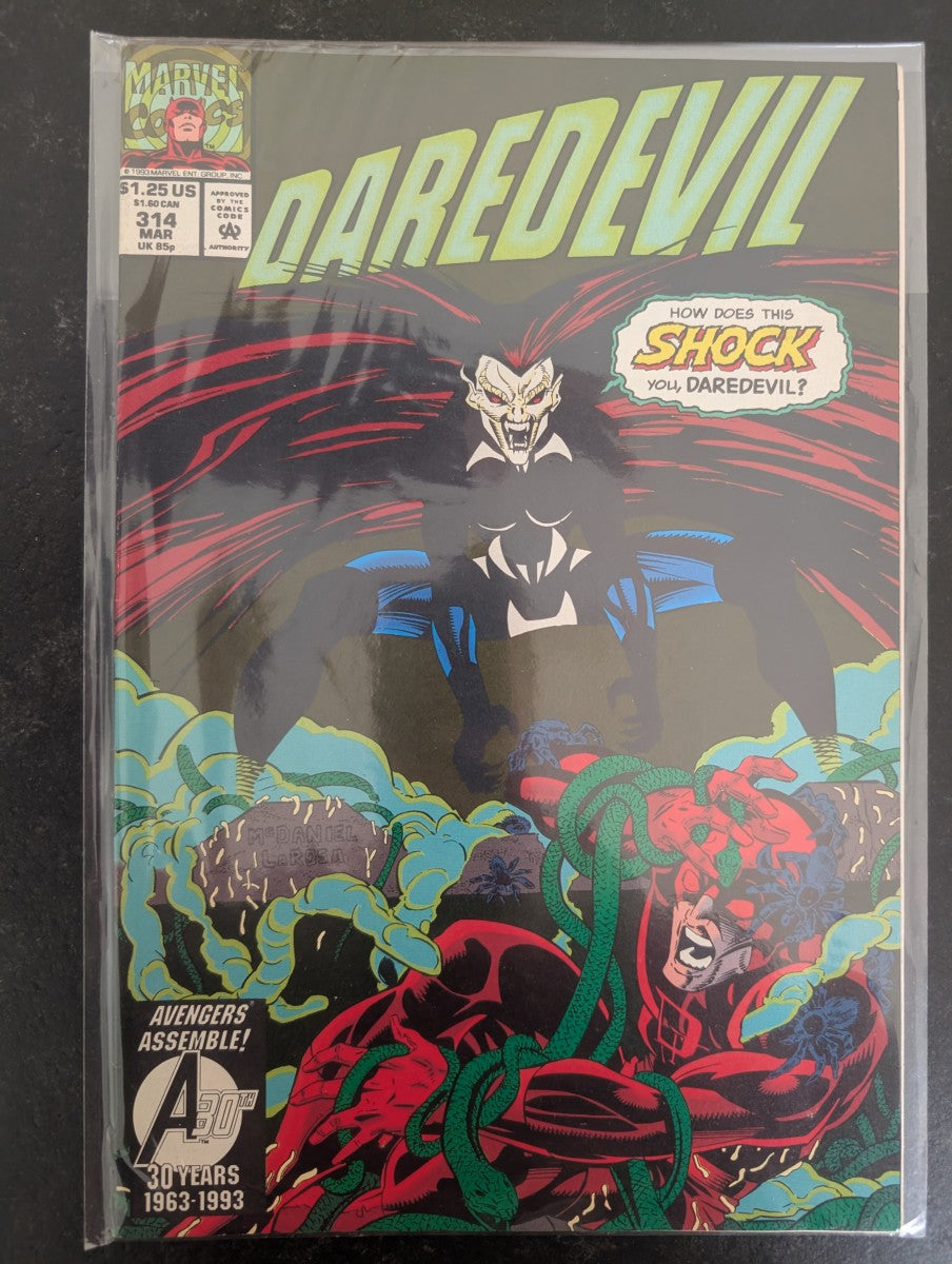 COMIC VO EN Daredevil #314 (1993) - Marvel Comics - Occasion non gradé - Daredevil - Anglais (EN) - OCCASION