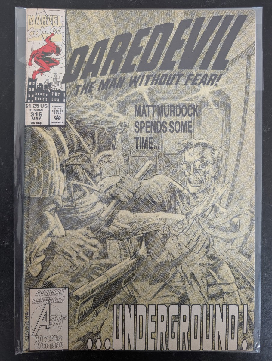 COMIC VO EN Daredevil #316 (1993) - Marvel Comics - Occasion non gradé - Daredevil - Anglais (EN) - OCCASION