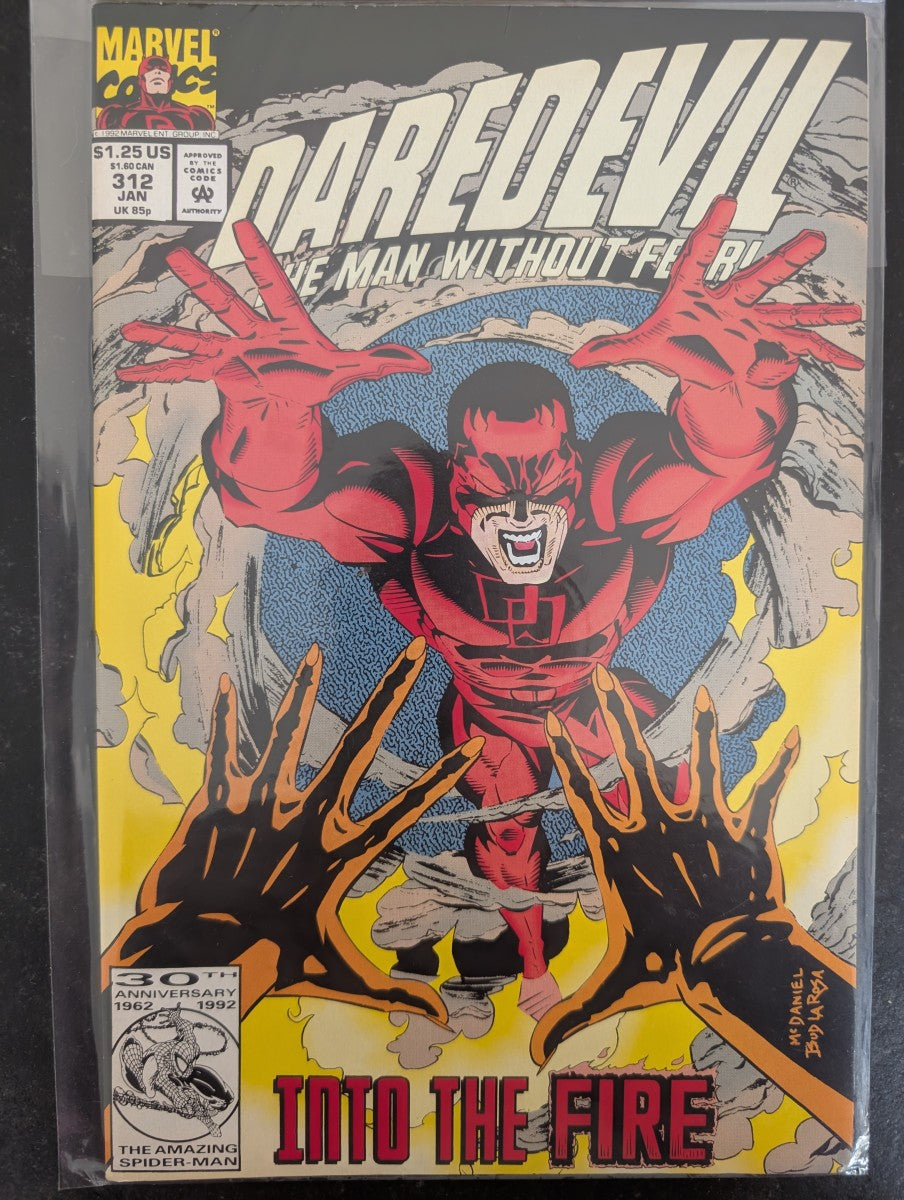 COMIC VO EN Daredevil #312 (1993) - Marvel Comics - Occasion non gradé - Daredevil - Anglais (EN) - OCCASION